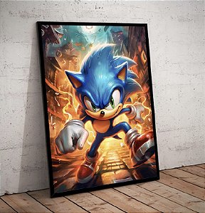 Quadro Decorativo Sala de Estar Pintura Personagens