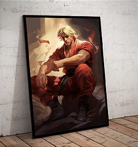 Quadro Decorativo Sala de Estar Pintura Personagens