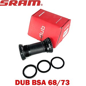 Movimento Central SRAM DUB BSA Rosca 68 73mm