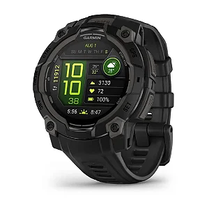 Relógio Smartwatch Garmin Instinct 3 AMOLED Preto 45mm