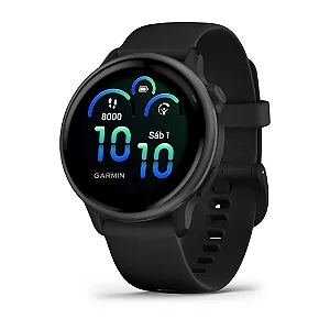 Relógio Smartwatch Garmin Vivoactive 6 Preto