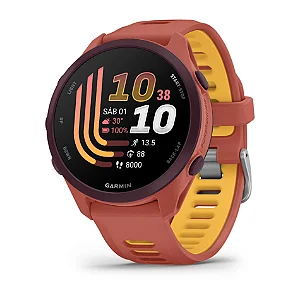 Relógio Smartwatch Garmin Forerunner 170 Music Vermelho Rosado