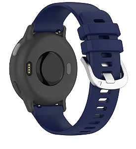 Pulseira de Silicone Cor Única 20mm Forerunner 165