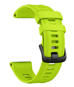 Pulseira de Silicone Cor Única 22mm Forerunner 265