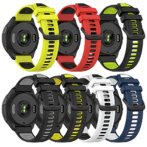 Pulseira de Silicone 22mm Forerunner 965