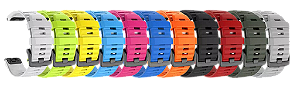 Pulseira de Silicone Cor Única 22mm Enduro 47mm