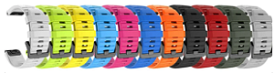 Pulseira de Silicone Cor Única 26mm Enduro 51mm
