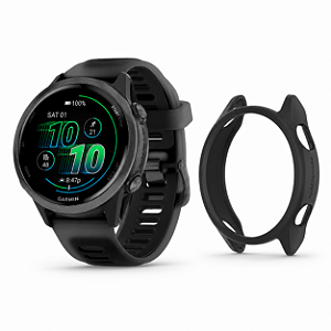 Capa de Proteção Anti-risco para Garmin Forerunner 570 42mm Soft Silicone