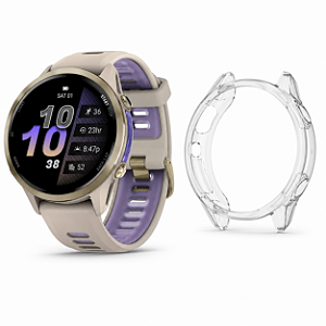 Capa de Proteção Anti-risco para Garmin Forerunner 970 47mm Soft Silicone