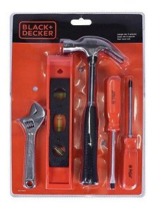 Kit De Ferramentas 5 Peças Black+decker Bd75915