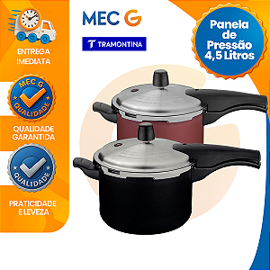 Panela De Pressão Antiaderrente 4,5L 20 Cm Tramontina