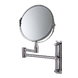 Espelho De Mesa Dupla Face C/ Aumento Aramado P/ Maquiagem Sobrancelha -  Loja Coisaria - Presente com ideias