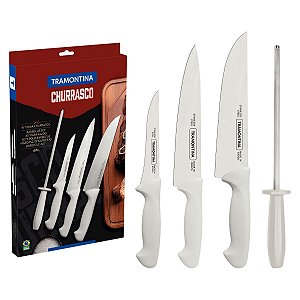 Espeto Simples 75 cm para churrasco aço cromado - Mec G Store