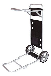 Carrinho De Praia Cadeiras Com Extensor Preto Mor
