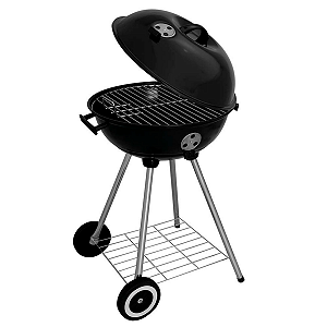 Churrasqueira Bafo Carvão Rodinha Desmontável Guarapari Mor