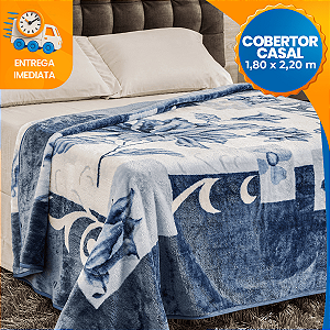Cobertor Manta de Casal Quentinha Microfibra 180x220cm Malbec