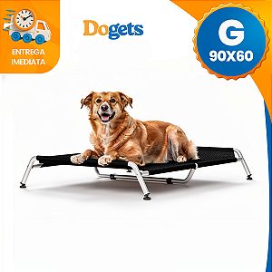 Cama Para Cachorro Suspensa Elevada Pet Grande 90x60 Até50kg