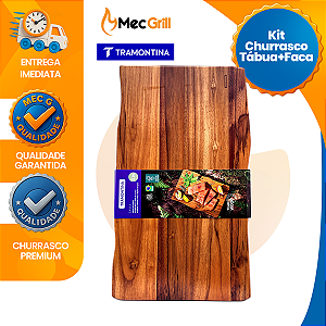 Tabua de Carne 49x28 Madeira Tramontina Teak Wood Retangular Savia