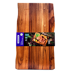 Tabua de Carne 49x28 Madeira Tramontina Teak Wood Retangular Savia