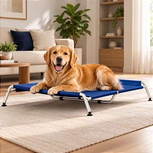Cama Para Cachorro Suspensa Elevada Pet Grande 90x60 Até50kg Nice bed Cama de Cachorro