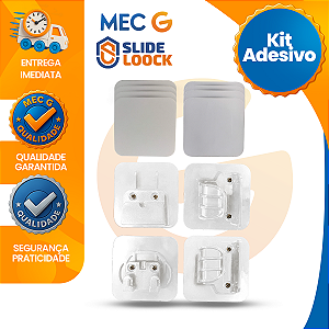 Kit Fixação Portão Retrátil Slide Loock