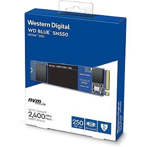 WD Blue™ SN550 NVMe™ SSD M2 250 GB