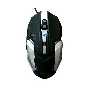 Mouse Gamer BRX USB 6 Botões 1200DPI