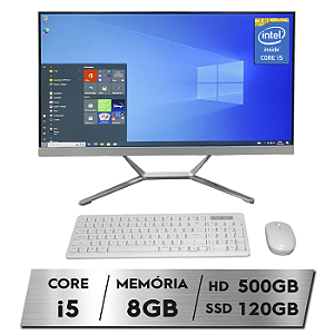 Computador All In One Intel Core i5-3470 3.2GHz 8GB HD 500GB SSD 120GB