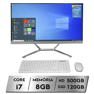 Computador All In One Intel Core i7-3770 3.4GHz 8GB HD 500GB SSD 120GB