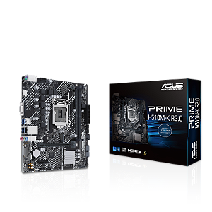 Placa Mãe ASUS PRIME H510M-K R2.0, Chipset H470, Intel LGA 1200, mATX, DDR4