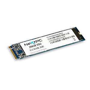SSD M.2 NVME NextPC 256GB Leitura 3000MB/s e Gravação 1000MB/s