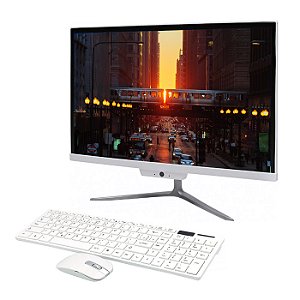 Computador All In One 21,5" Intel Core i7, 16GB RAM, SSD 512GB, Webcam, Wi-Fi, Bluetooth