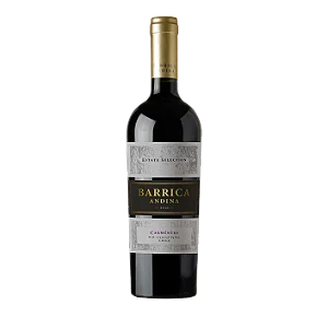 BARRICA ANDINA EST. SELEC. CARMENERE 750ML