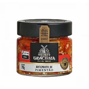 ANTEPASTO DE PIMENTOES MOINHO GRACIEMA  190G