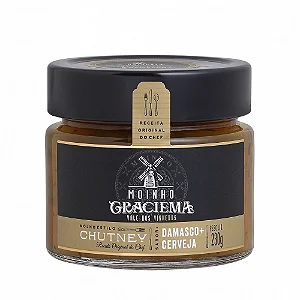 CHUTNEY DE DAMASCO E CERVEJA 230G