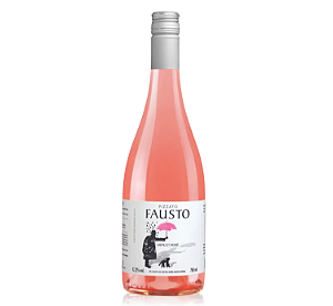 FAUSTO ROSE MERLOT 2023 - 750ML - VINHO FINO ROSADO SECO