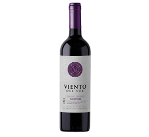 Vinho Fino TINTO Seco VIENTO DEL SUR CARMENERE 750ML