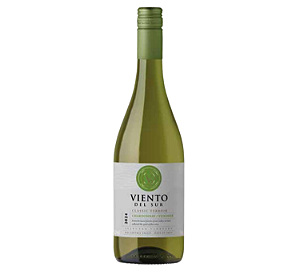 Vinho Fino BRANCO Seco VIENTO DEL SUR CHARDONNAY / VIOGNIER 750ML