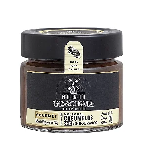 MOLHO COGUMELOS C/ VINHO BRANCO - MOINHO GRACIEMA 230g