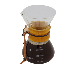 CAFETEIRA CHEMEX VIDRO 16X9,5CM