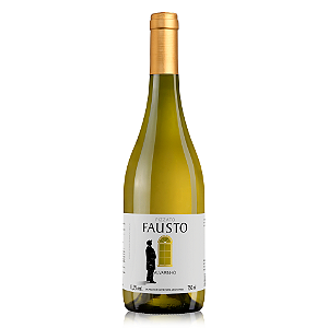 VINHO PIZZATO FAUSTO ALVARINHO BRANCO SECO VALE DOS VINHEDOS - BRASIL 750ML