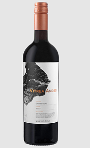 vinho Vitrea Andes Carmenere tinto seco valle central chile 2024 750ml