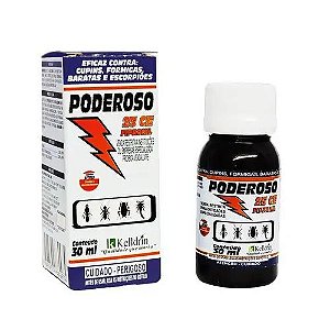 Inseticida Poderoso 25 Ce Fipronil 30ml