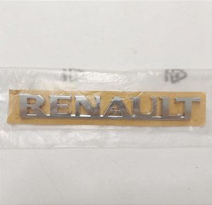 Emblema Renault Tampa Traseira Sandero Logan 6001549983
