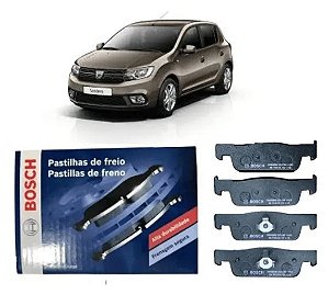 Pastilha Freio Dianteiro Sandero 2015 a 2022 Bosch