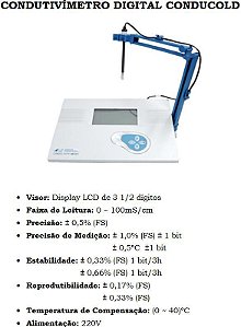 CONDUTIVÉMETRO DIGITAL