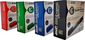 MARCADORES DE QUADRO PRETO ,VERMELHO, AZUL, VERDE.