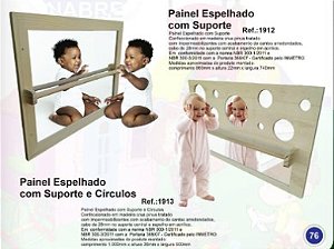 PAINEL ESPELHADO COM SUPORTE