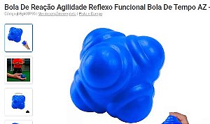 BOLA DE REAÇÃO E AGILIDAADE