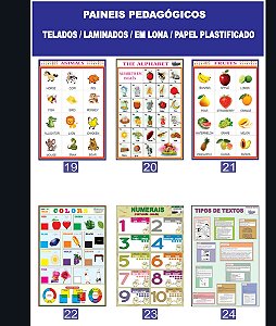 PAINÉIS PEDAGÓGICOS